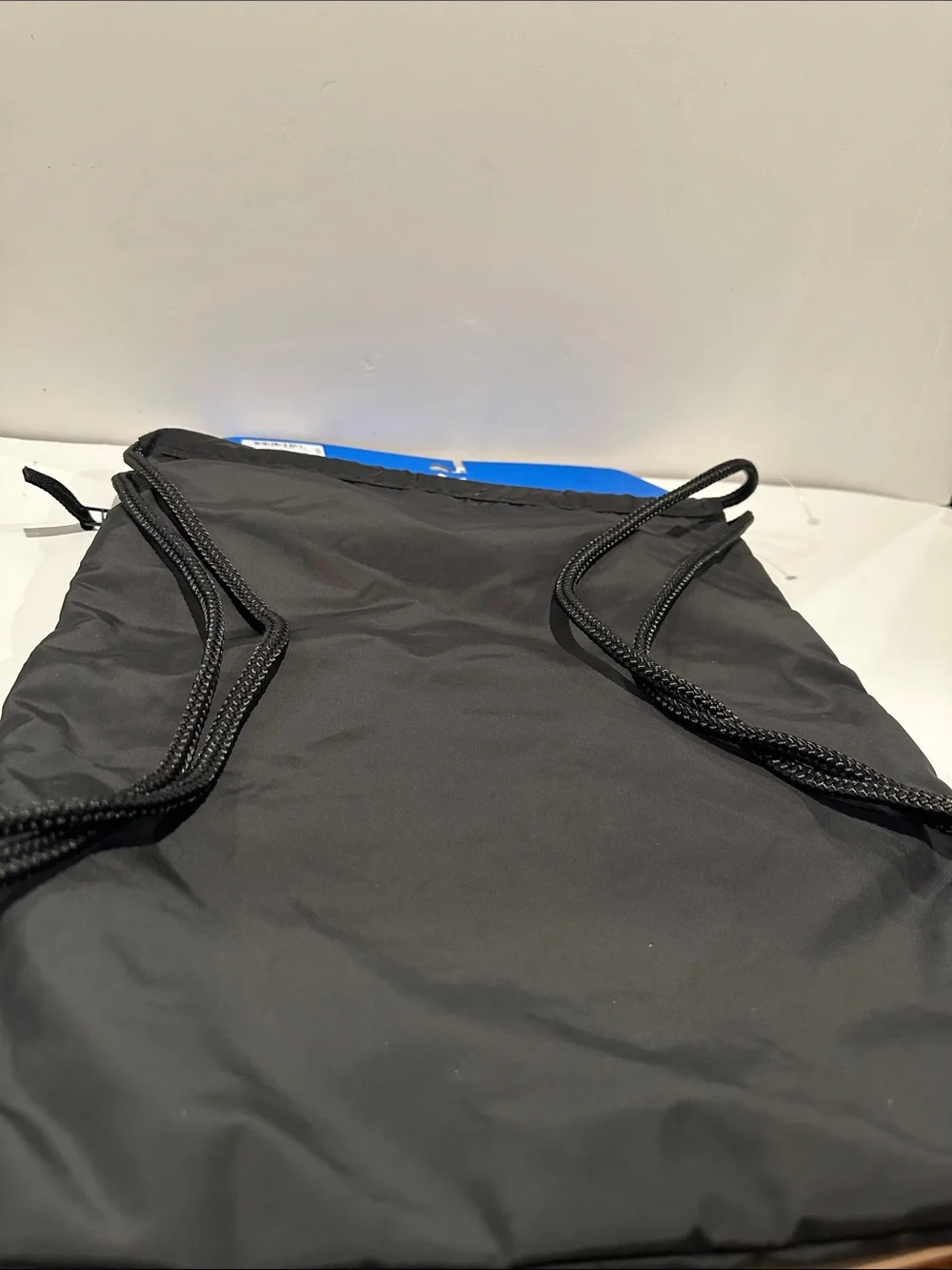 NWT Adidas Media Safe Fully Lines Pull String Back/Shoulder Bag w/Side pocket.